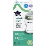 Tommee Tippee Natural Start Skleněná samosterilizační kojenecká lahev 0m+ 250ml