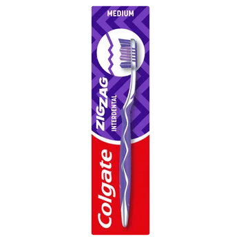 Zubní kartáček Colgate Zig-Zag zubní kartáček střední, 1 ks.