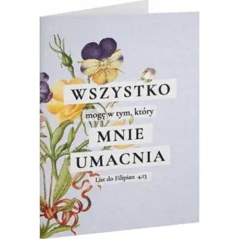 Obraz Děkovná kartička 11 x 15,5 cm