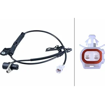 Přislušenství brzdového systému Snímač, počet otáček kol HELLA 6PU 358 252-651