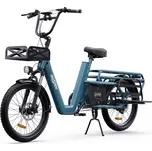 ONESPORT Nákladní elektrokolo ONESPORT OT01 20" 48V 27Ah baterie MODRÁ 2025