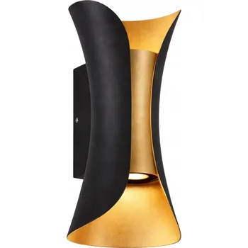 Nástěnné svítidlo Nástěnné svítidlo XPart černé, zlaté s integrovaným LED zdrojem 6 W