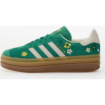 Pánské tenisky Tenisky adidas Gazelle Bold Bold Green/ Off White/ Eqt Yellow EUR 42