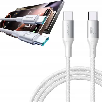 Datový kabel Kabel Joyroom USB typ C - USB typ C 2 m bílý