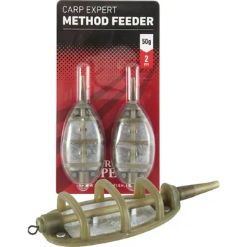 CARP EXPERT KRMNÝ KOŠÍK METHOD FEEDER - 2KS/BAL 50G