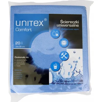 Utěrka Viskózová Utěrka Unitex , balení 20 kusů ks žlutá