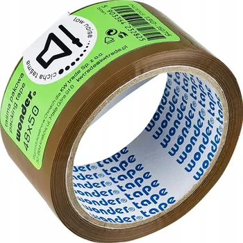 Balicí páska Wonder šedá, šířka 48 mm, délka 50 m, 1 ks