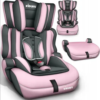 Autosedačka AUTOSEDAČKA KIDUKU 9-36 kg šedá/růžová