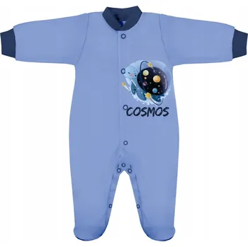 Kojenecký overall OVERAL DĚTSKÝ OVERAL PYŽAMO S DLOUHÝM RUKÁVEM PRO CHLAPCE VELIKOST 68