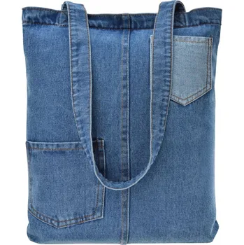 Kabelka World-style_pl kabelka shopper jeans modrá