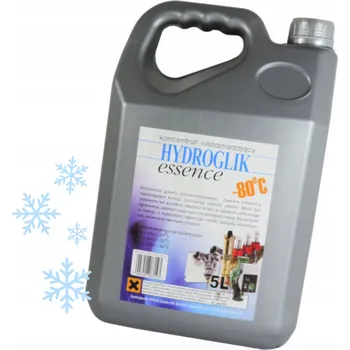 Náplň do chladiče a ostřikovače GLYKOL NEMRZNOUCÍ KAPALINA KONCENTRÁT HYDROGLIK MEGA MODRÝ C.O. -80°C 5L