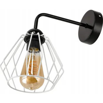 Nástěnné svítidlo Lampa Ścienna LED Kinkiet Czarny Loft 1xE27