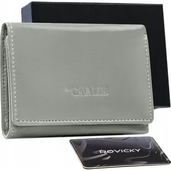 Peněženka 4U Cavaldi dámská peněženka z pravé kůže šedá