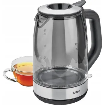 Rychlovarná konvice Rychlovarná konvice Hoffen GK-4229 2200 W 1,7 l stříbrná/šedá