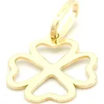 Zlatý přívěsek čtyřlístek 0,40g