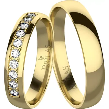 Prsten Fauna Gold - snubní prsteny ze žlutého zlata