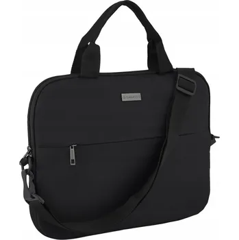 brašna na notebook Taška na notebook 15,6" lehká, prostorná, černá, pouzdro na notebook Zagatto