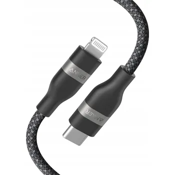Datový kabel Kabel Anker USB-C na Apple Lightning 0,9 m černý