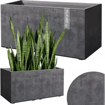 Květináč Deroma Cassetta Millennium obdélníkový květináč 9 Cm