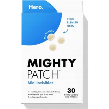 Léčba akné Hero. Mighty Patch Invisible+ průhledné náplasti na akné, 30 ks