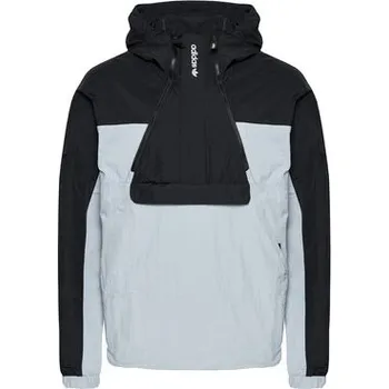 Pánská bunda adidas Bunda anorak Adventure Mishmash Blocked GN2329 Černá Regular Fit XS