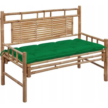 Zahradní lavice Lavička s opěradlem, dřevěná, 120 x 55 cm