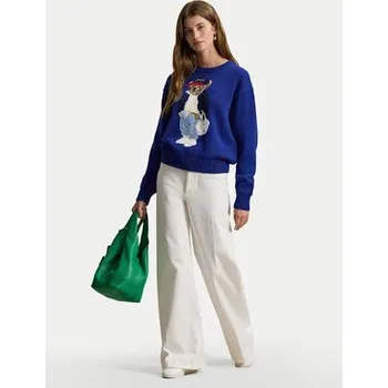 Pánský svetr Polo Ralph Lauren Svetr 211A96238001 Modrá Relaxed Fit XXS