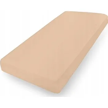 Prostěradlo Prostěradlo bavlna jersey 200x220x20 s gumou béžové Classic Matex