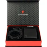 Pierre Cardin Dárková pánská luxusní sada kožený opasek a peněženka