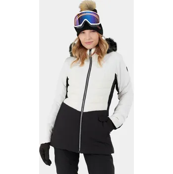 FUNDANGO Dámská lyžařská bunda Salina L BÍLÁ|ČERNÁ