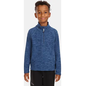 Chlapecká mikina Dětská fleecová mikina KILPI Almeri modrá Velikost: 122