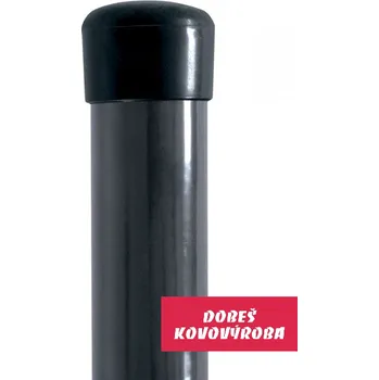 Plotový sloupek Plotový sloupek poplastovaný průměr 48/1,5 mm RAL 7016 antracitový