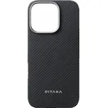 PITAKA Ultra-Slim Case pouzdro MagSafe pro iPhone 16 Pro, aramidové vlákno