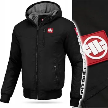 Moto bunda Pánská jarní/podzimní bunda Pit Bull Cabrillo Summer 25 černá L