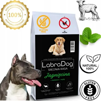 Krmivo pro psa LabraDog Superfood Hypoalergenní Jehněčí s batáty a mátou 12 kg