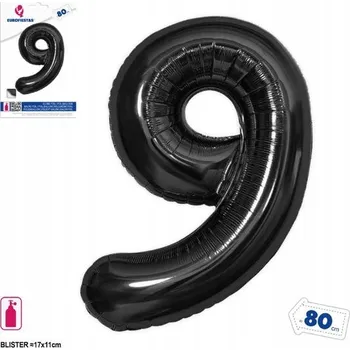 Balónek Ouda Party - Hliníkový balónek číslice 80 cm