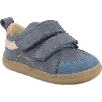 Chlapecká zimní obuv Primigi Celoroční barefoot Nabuk Codex/Avio modrá Velikost: 20