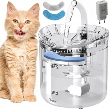 Miska pro psa Napáječka s fontánou Nuxie, plastová, 2000 ml