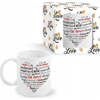 Valentýnský hrnek BGtech 300 ml keramický