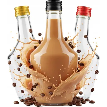 Láhev 10x skleněné lahve Koneser 250ml lahev na LIKÉRY DÁREK 250 ml