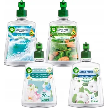 Osvěžovač vzduchu Náplň do osvěžovače vzduchu Air Wick Active Fresh, sada 4x 228 ml