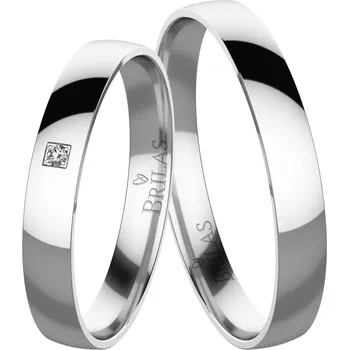 Prsten Drahoslava White - snubní prsteny z bílého zlata