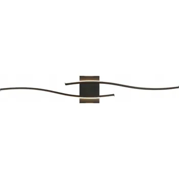 Nástěnné/Závěsné LED Svítidlo Lineární Kovové 18W 220V 3000K 2250LM Černé