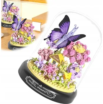 ostatní stavebnice STAVEBNICE KVĚTIN, MINI STAVEBNÍ BLOKY, MIKRO