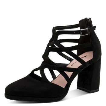 Dámská zimní obuv DÁMSKÉ LODIČKY TAMARIS 1-22446-46 001 ČERNÁ Barva: ČERNÁ, Velikost: 38