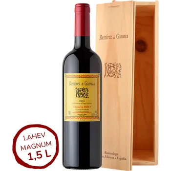 Víno Remírez de Ganuza Reserva Magnum suché červené 2016 14% 1,5 l (dřevěný box)