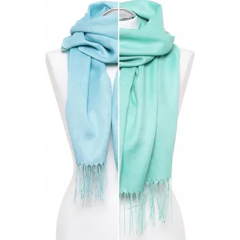 Šála Dámská Šála Velká S Třásněmi Hladká Dvoubarevná Módní Jarní Šála MORAJ