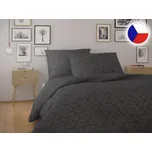 Bavlněné povlečení EXCLUSIVE Frida šedá 2x 70x90, 220x200