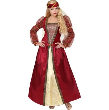 Karnevalový kostým Kostým šaty královna královny středověk M