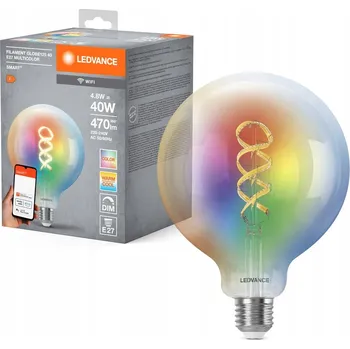 Žárovka OSRAM LEDVANCE SMART+ WiFi Filament Globe Multicolor E27 4058075777897